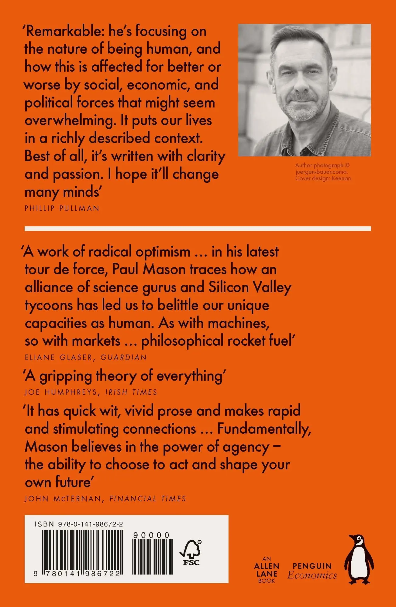 Rückseite: 9780141986722 | Clear Bright Future | A Radical Defence of the Human Being | Mason