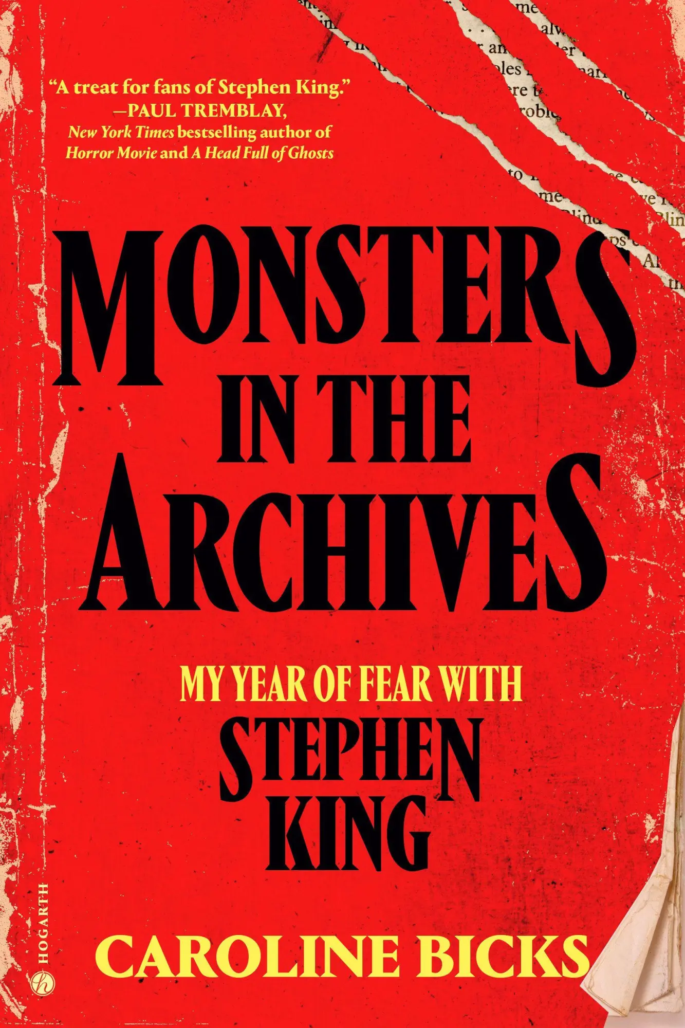 Cover: 9780593736722 | Monsters in the Archives | My Year of Fear with Stephen King | Bicks