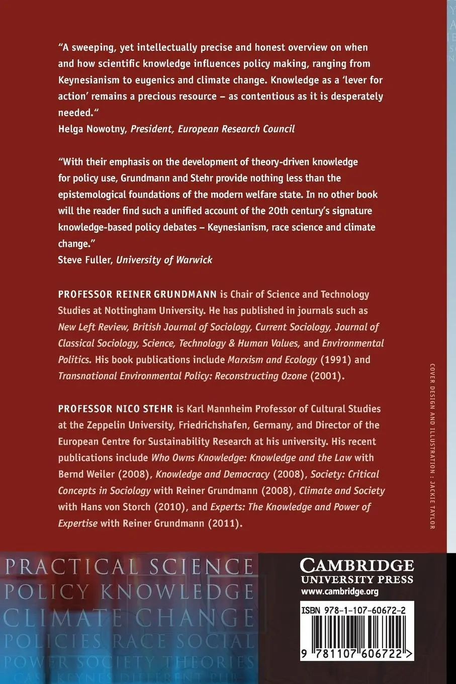 Rückseite: 9781107606722 | The Power of Scientific Knowledge | Reiner Grundmann (u. a.) | Buch