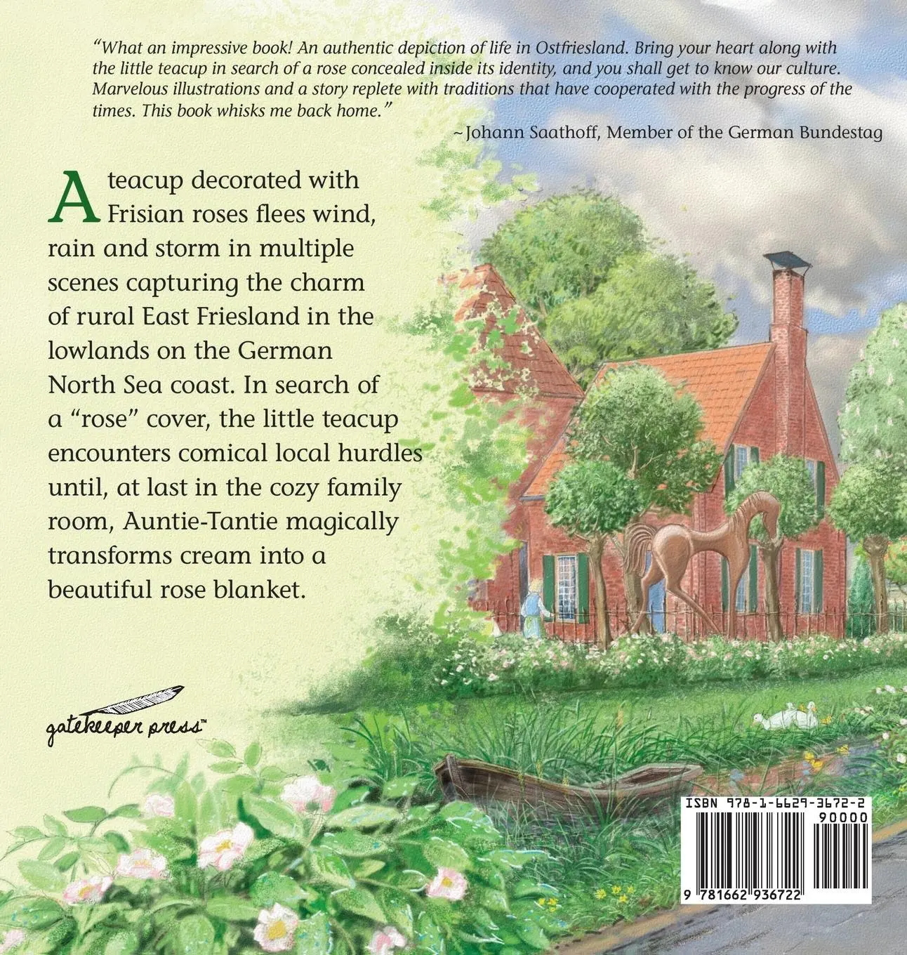 Rückseite: 9781662936722 | Freesland Fresh Air | Teacupke's Rose | Elena Folkerts | Buch | 2023
