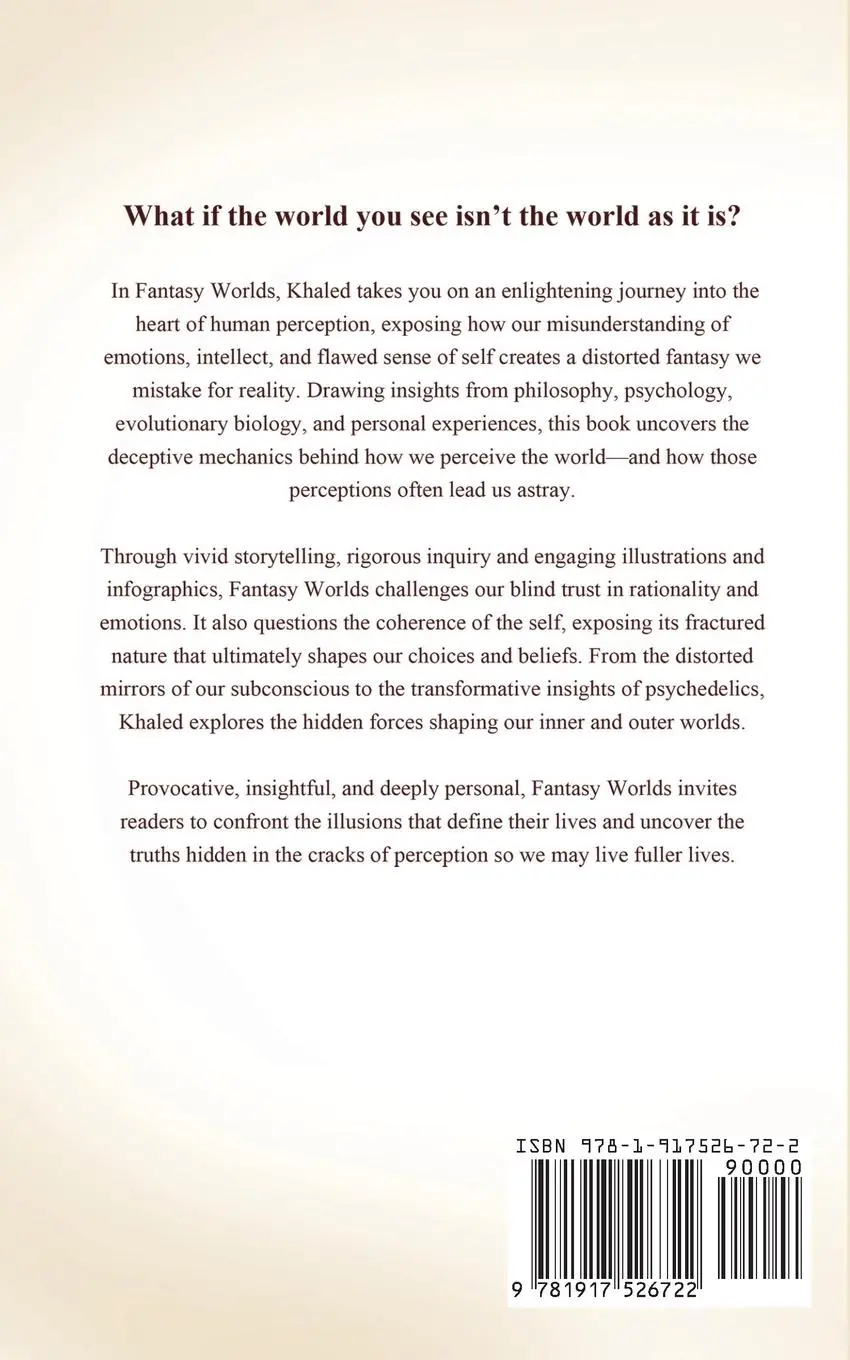 Rückseite: 9781917526722 | Fantasy Worlds | How Perception Shapes Reality | Khaled Sadeq | Buch