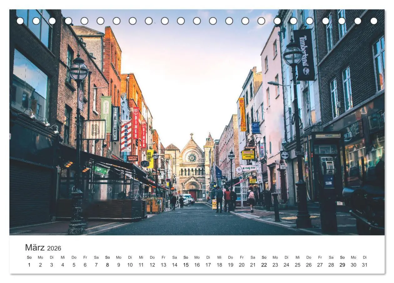 Bild: 9783457426722 | Dublin - Irlands beeindruckende Hauptstadt. (Tischkalender 2026 DIN...