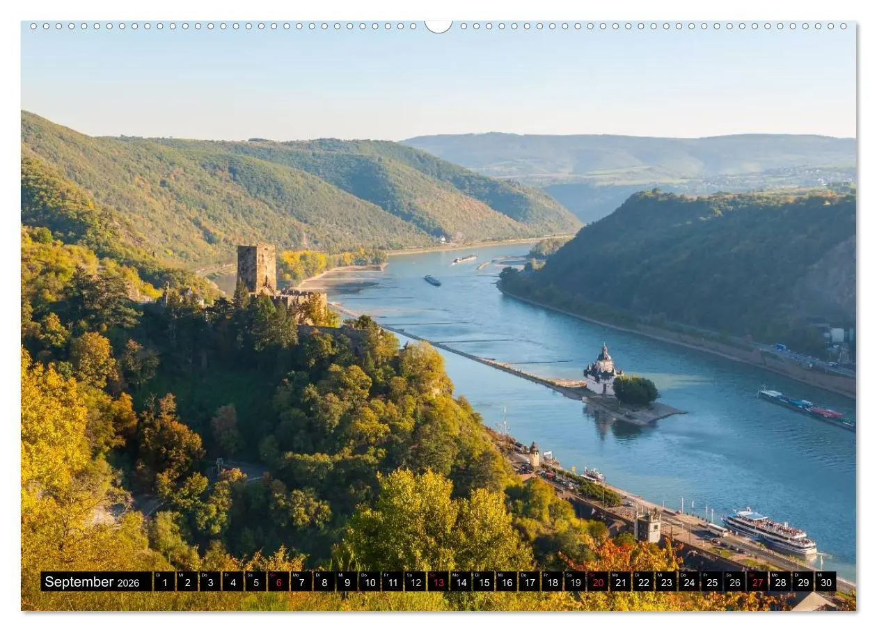 Bild: 9783516136722 | Rheinsteig Impressionen III (hochwertiger Premium Wandkalender 2026...