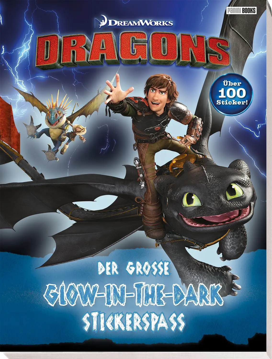 Cover: 9783833246722 | Dragons: Der große Glow-in-the-Dark-Stickerspaß | Panini | Taschenbuch