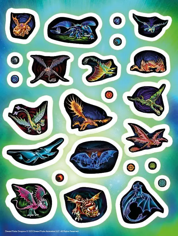 Bild: 9783833246722 | Dragons: Der große Glow-in-the-Dark-Stickerspaß | Panini | Taschenbuch