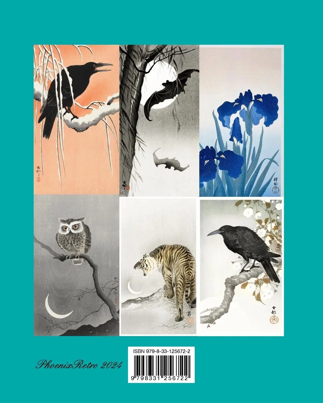 Rückseite: 9798331256722 | Ohara Koson | Selected Works | Phoenixretro | Taschenbuch | Englisch