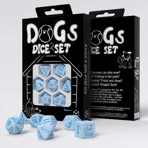 Cover: 5907699496822 | DOGS Dice Set: Max | Q-Workshop | EAN 5907699496822