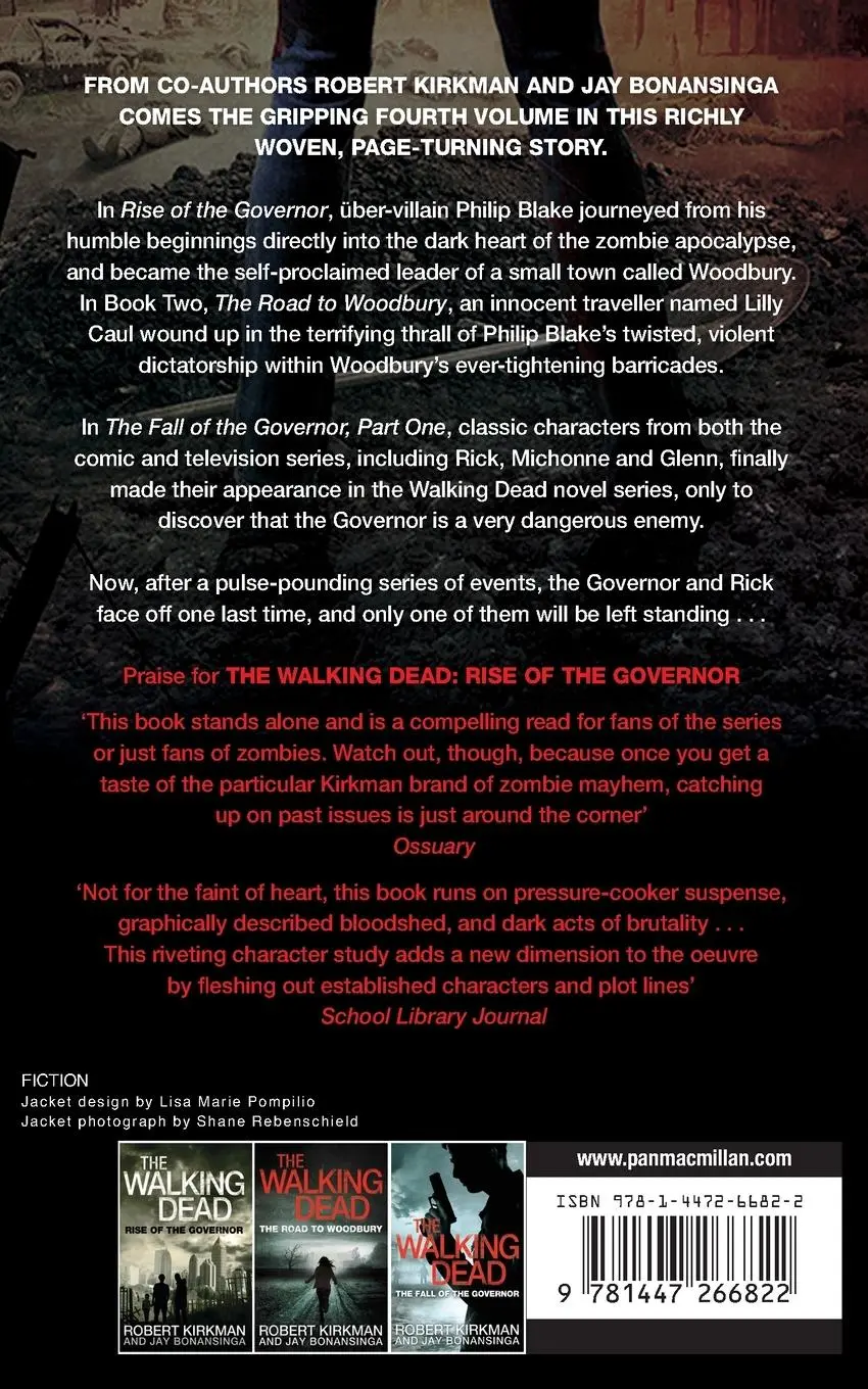 Rückseite: 9781447266822 | The Fall of the Governor Part Two | Jay Bonansinga (u. a.) | Buch
