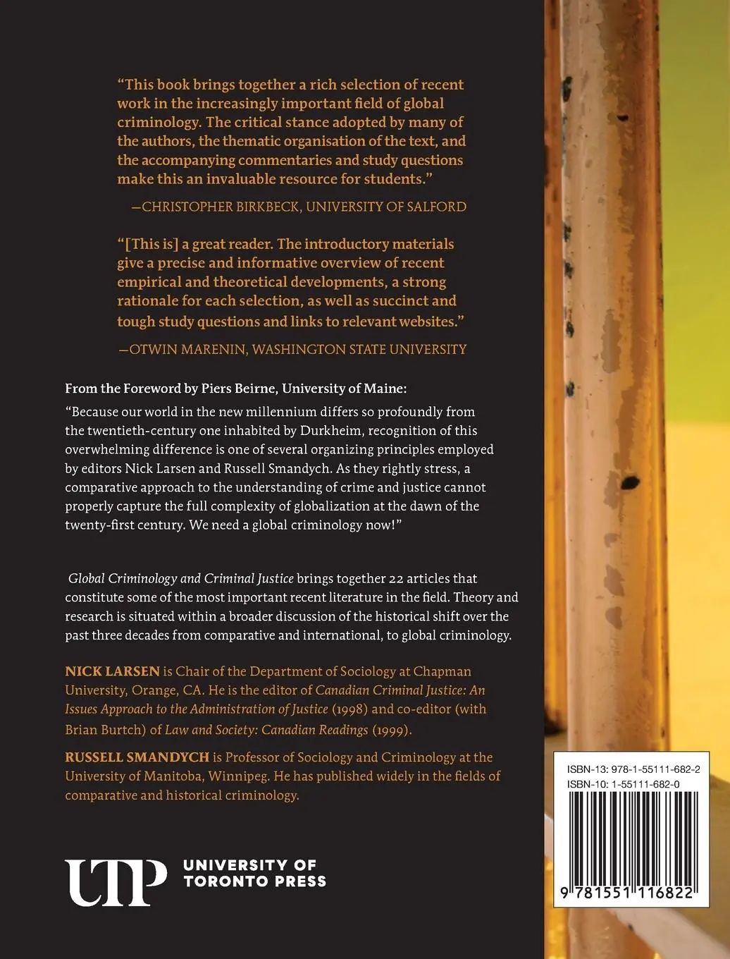 Rückseite: 9781551116822 | Global Criminology and Criminal Justice | Nick Larsen | Taschenbuch