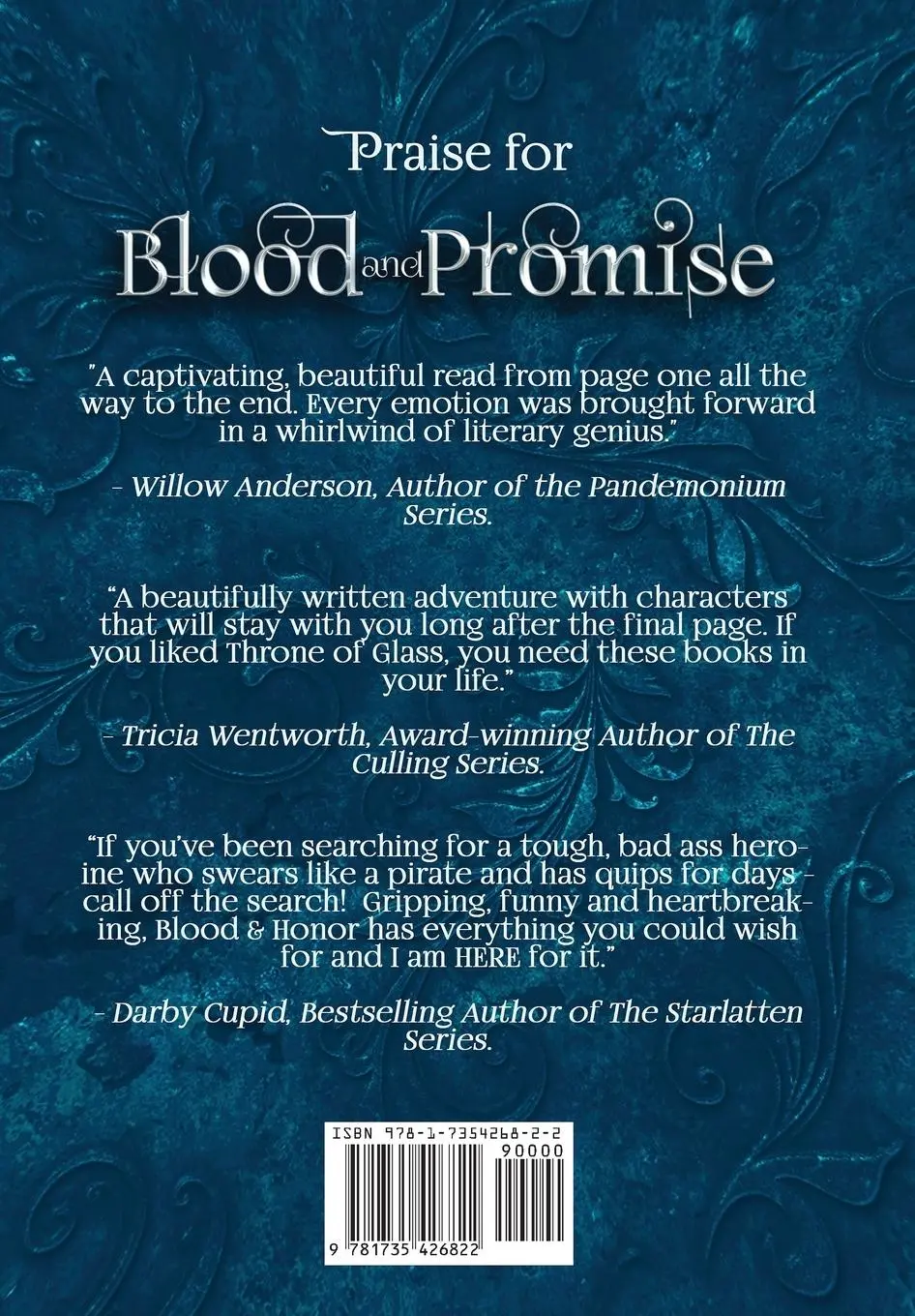 Rückseite: 9781735426822 | Blood and Promise | Miranda Lyn | Buch | Englisch | 2021 | Miranda Lyn