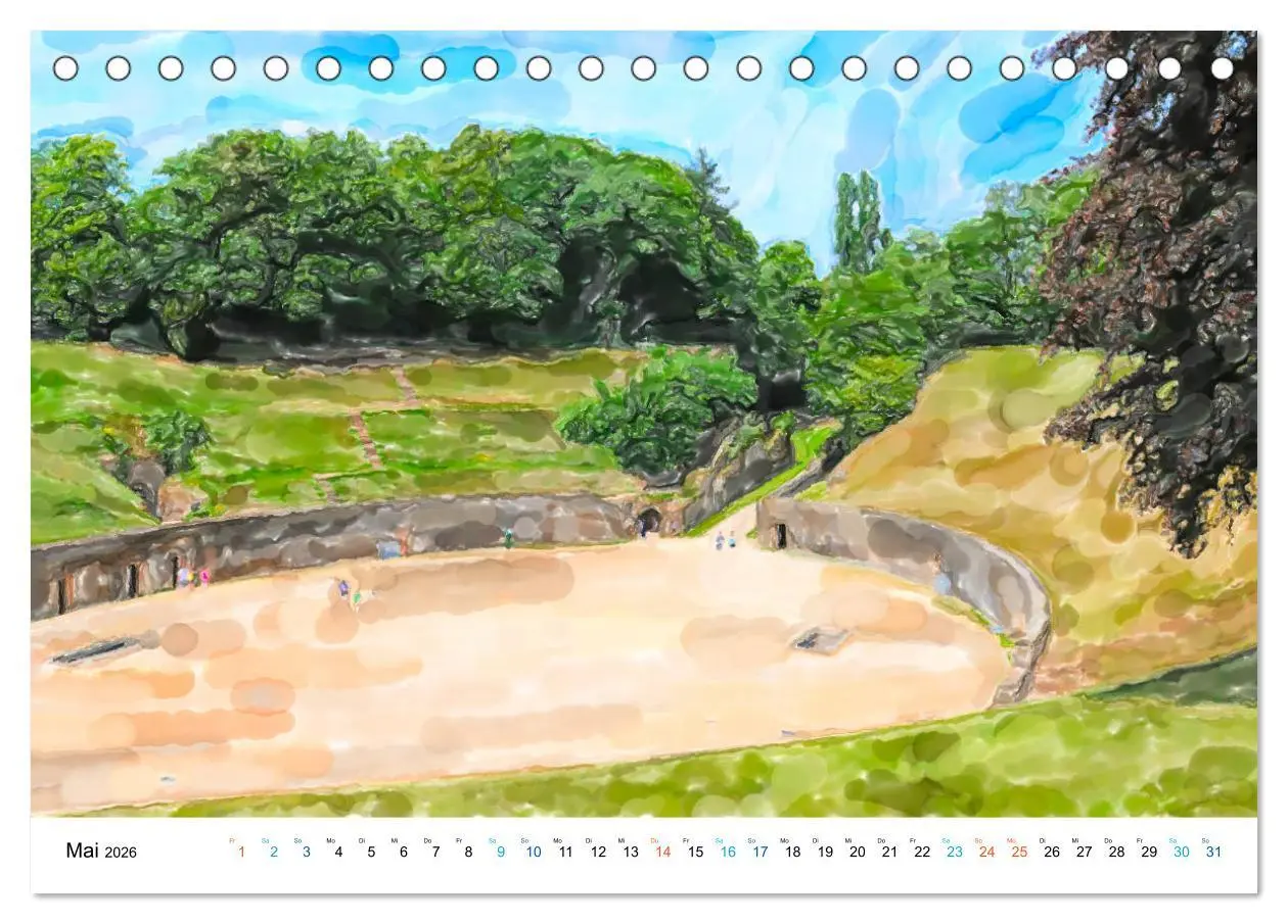 Bild: 9783457726822 | Trier - Illustrationen in Aquarell (Tischkalender 2026 DIN A5...