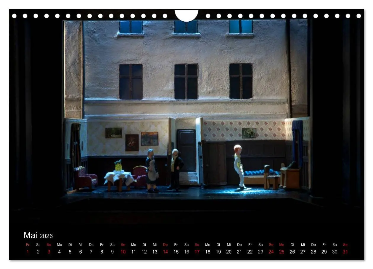 Bild: 9783457966822 | Bühnenbildmodelle (Wandkalender 2026 DIN A4 quer), CALVENDO...