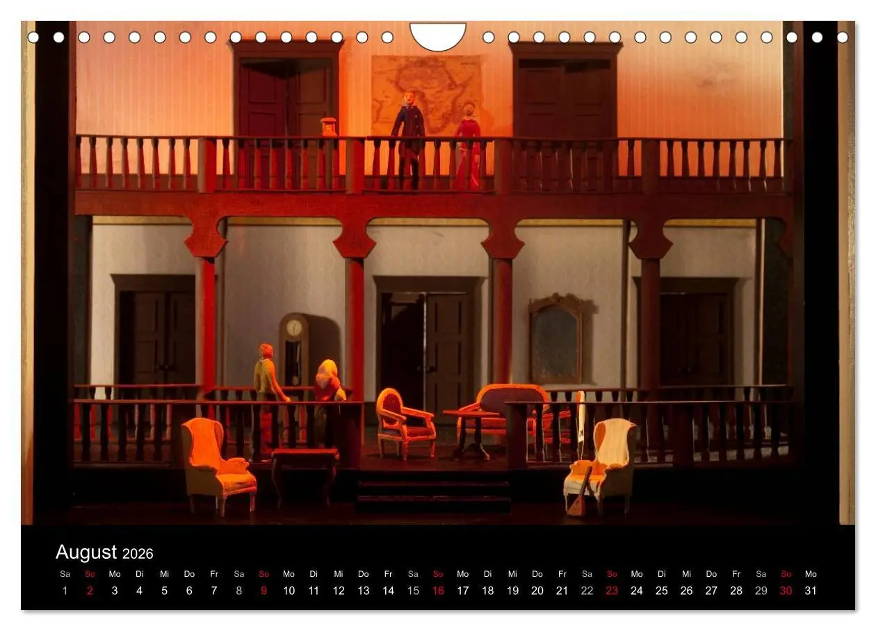 Bild: 9783457966822 | Bühnenbildmodelle (Wandkalender 2026 DIN A4 quer), CALVENDO...