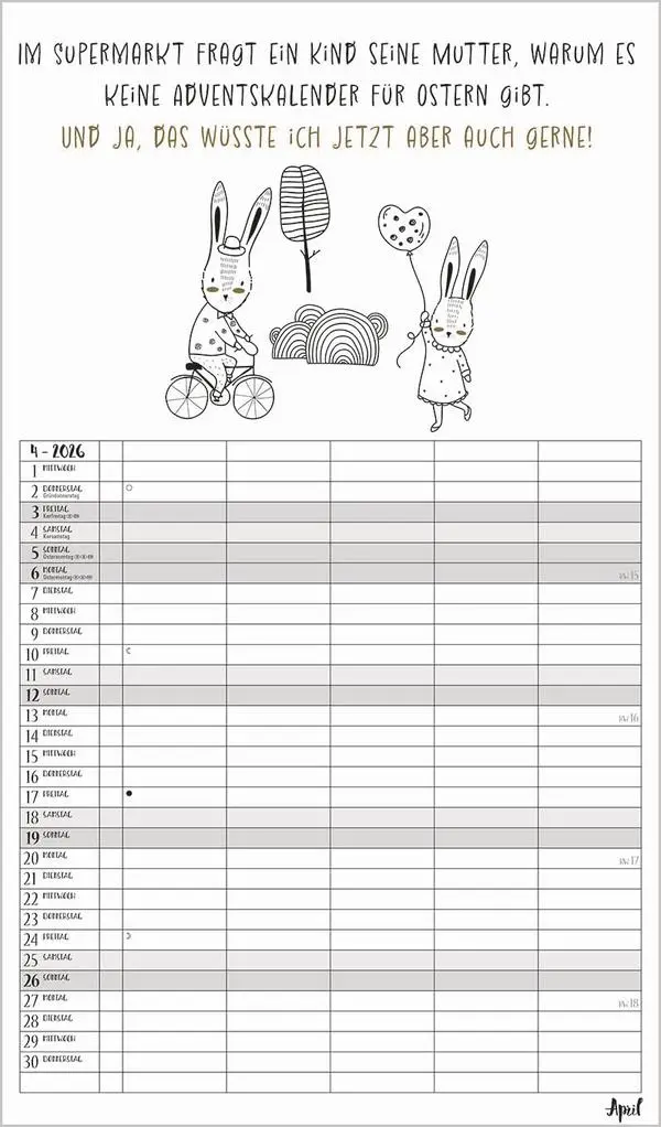 Bild: 9783731886822 | Visual Words Familienplaner 2026 | Verlag Korsch | Kalender | 14 S.