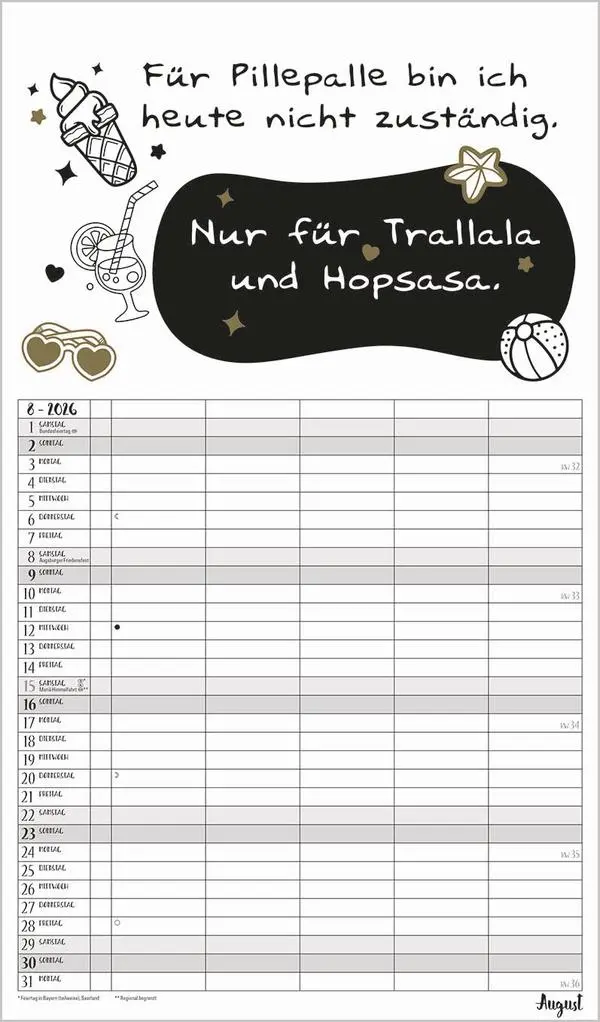 Bild: 9783731886822 | Visual Words Familienplaner 2026 | Verlag Korsch | Kalender | 14 S.