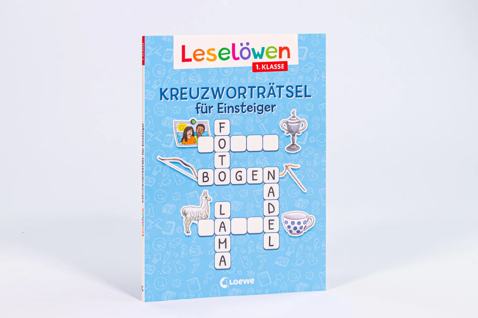 Bild: 9783743216822 | Leselöwen Kreuzworträtsel für Einsteiger - 1. Klasse (Himmelblau)