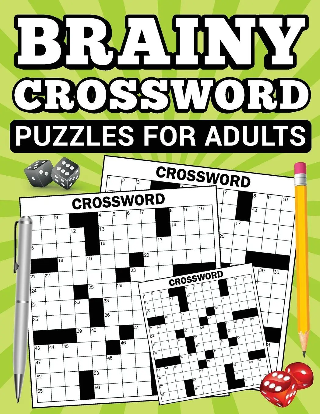 Cover: 9798869086822 | Brainy Crossword Puzzles for Adults | Scott E Bowser | Taschenbuch