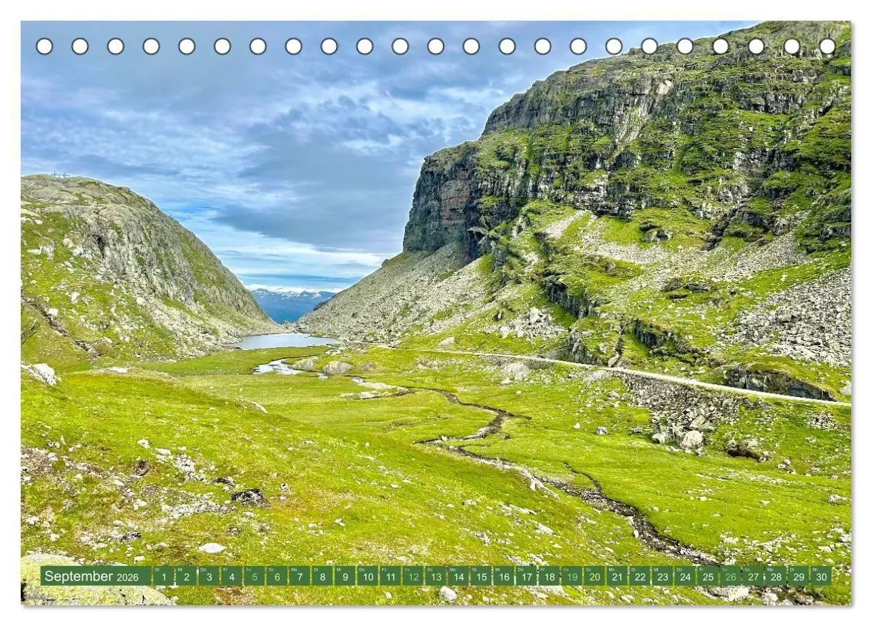 Bild: 9783516666922 | Erlebe mit mir das wilde Norwegen (Tischkalender 2026 DIN A5 quer),...
