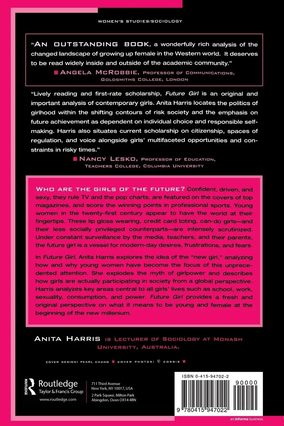 Rückseite: 9780415947022 | Future Girl | Young Women in the Twenty-First Century | Anita Harris