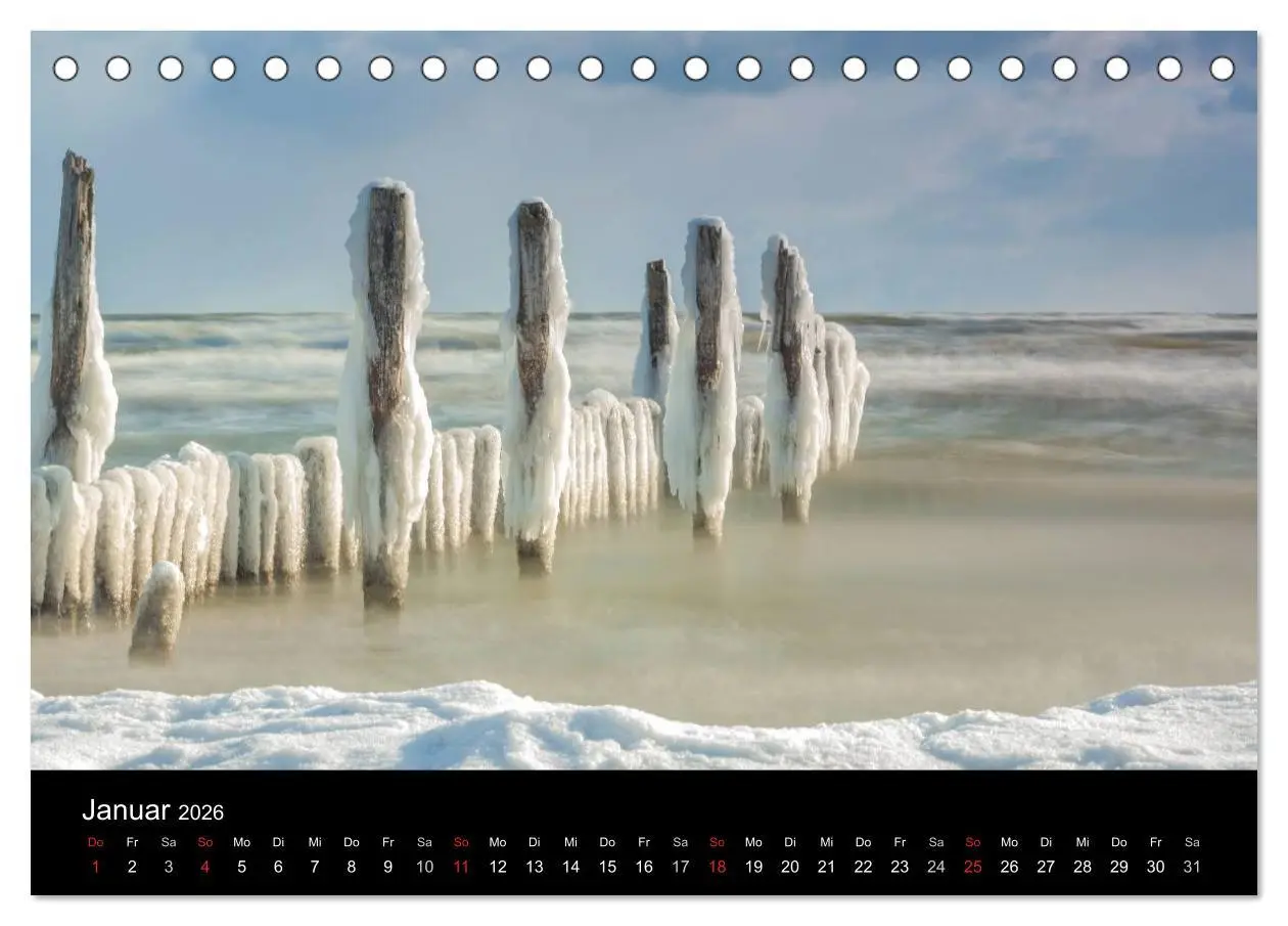 Bild: 9783516177022 | wonderful moments - Rügen 2026 (Tischkalender 2026 DIN A5 quer),...