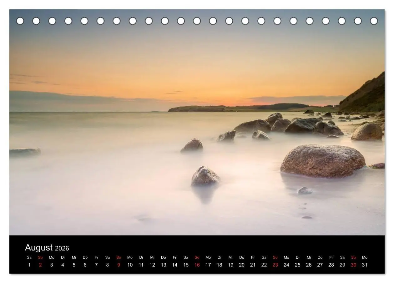 Bild: 9783516177022 | wonderful moments - Rügen 2026 (Tischkalender 2026 DIN A5 quer),...
