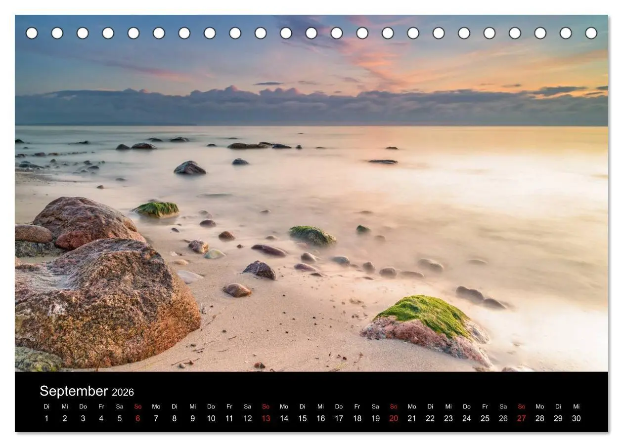 Bild: 9783516177022 | wonderful moments - Rügen 2026 (Tischkalender 2026 DIN A5 quer),...