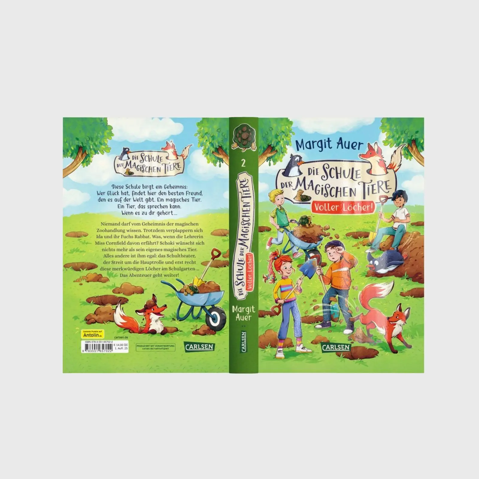Bild: 9783551657022 | Die Schule der magischen Tiere Neuausgabe 2: Voller Löcher! | Auer