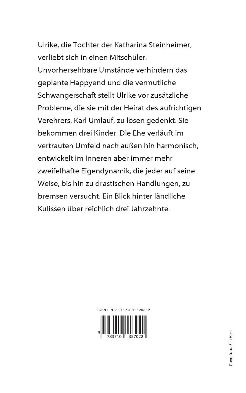 Rückseite: 9783710357022 | Die Notlösung | Hans F. Ott | Taschenbuch | 202 S. | Deutsch | 2023