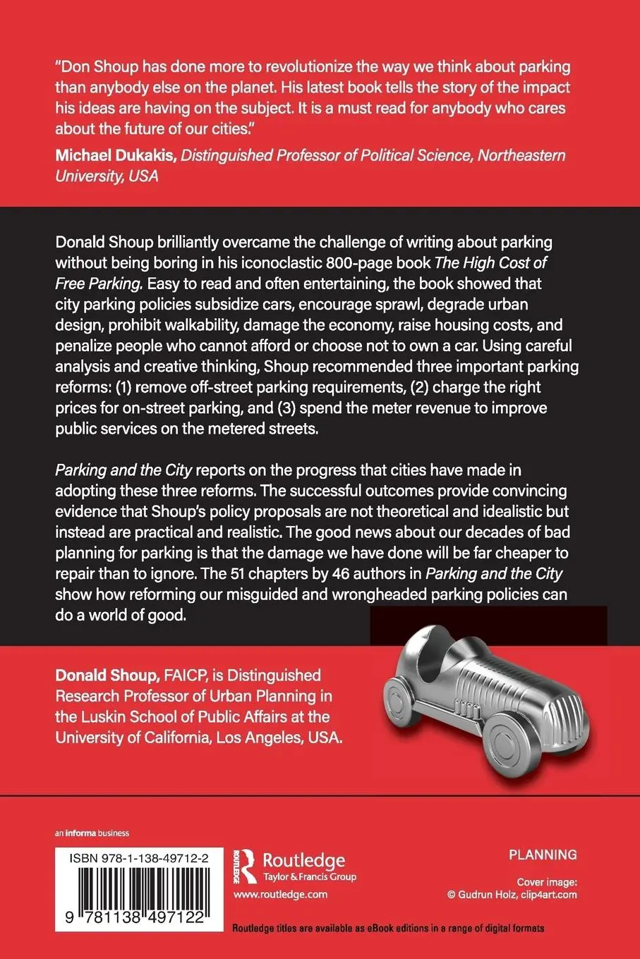 Rückseite: 9781138497122 | Parking and the City | Donald Shoup | Taschenbuch | Englisch | 2018