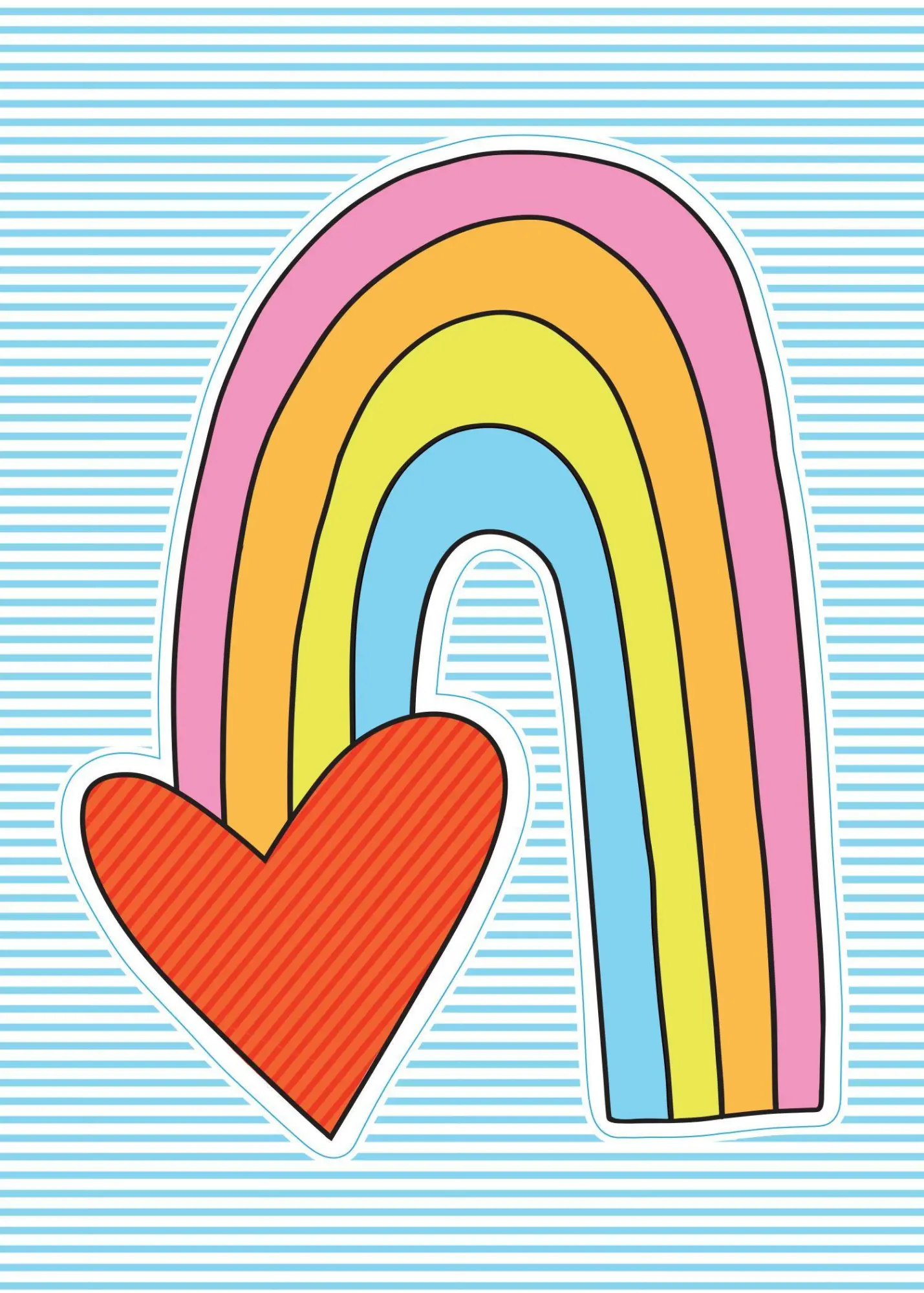 Bild: 9781523507122 | A Little Book of Big Love Stickers | Pipsticks®+Workman® | Taschenbuch