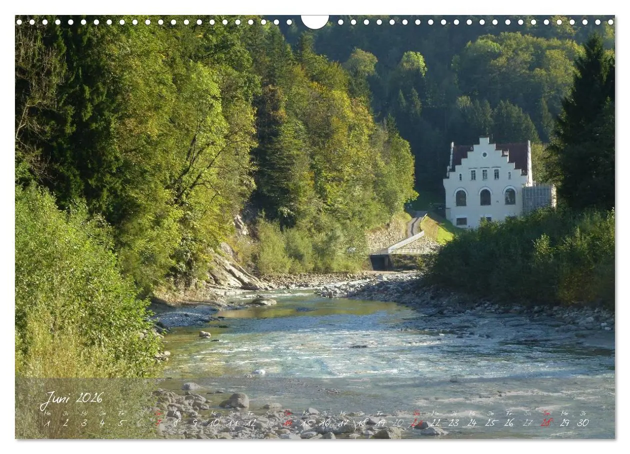 Bild: 9783516097122 | Wasserkraft - Die Bregenzer Ache (Wandkalender 2026 DIN A3 quer),...