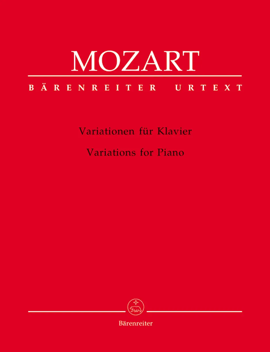 Cover: 9790006507122 | Variations For Piano | Wolfgang Amadeus Mozart | Buch