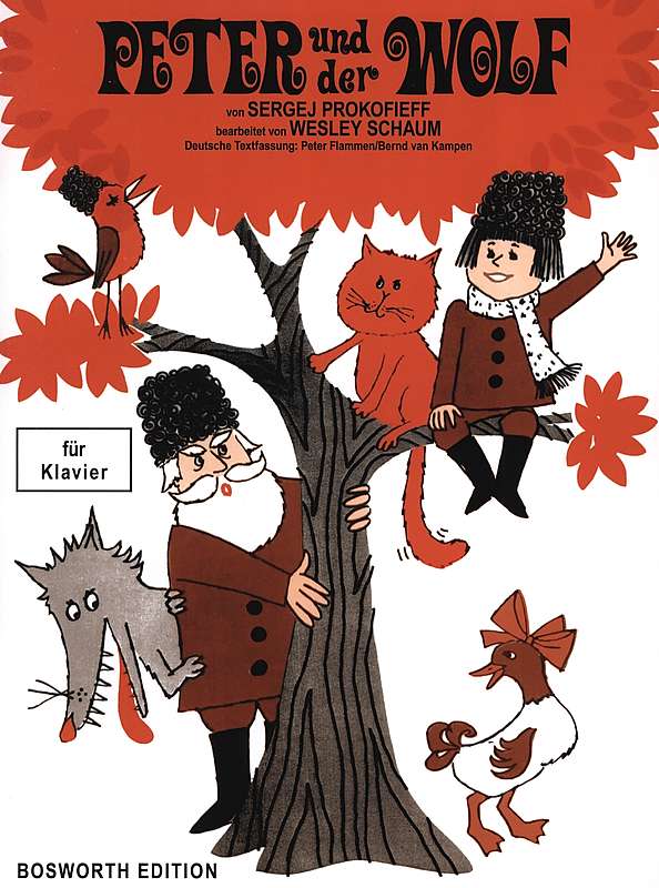 Cover: 9790201607122 | Peter und der Wolf | Sergei Prokofiev | Buch | Bosworth Edition