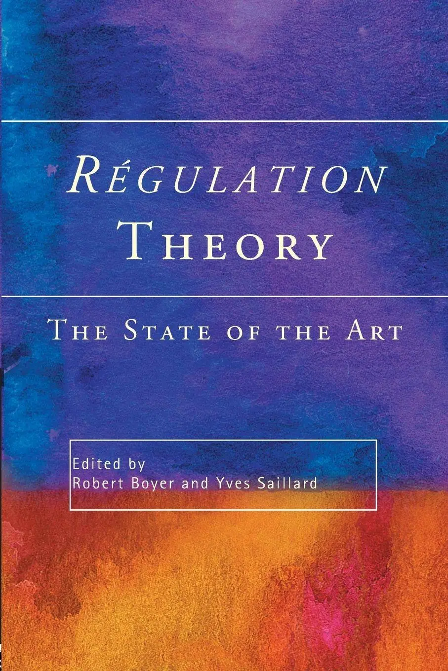 Cover: 9780415237222 | Regulation Theory | The State of the Art | Robert Boyer (u. a.) | Buch