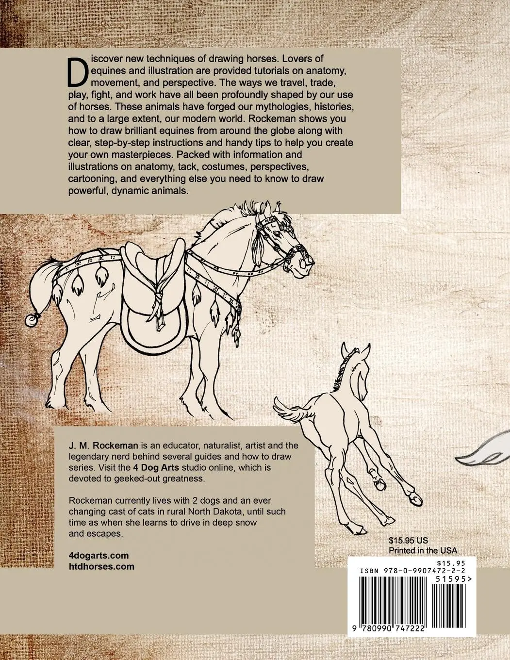 Rückseite: 9780990747222 | How to Draw Horses, Everything You Ever Wanted to Know About...