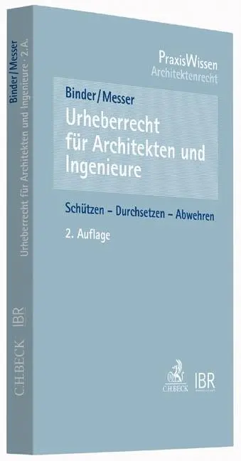 Cover: 9783406647222 | Urheberrecht für Architekten und Ingenieure | Binder | Taschenbuch