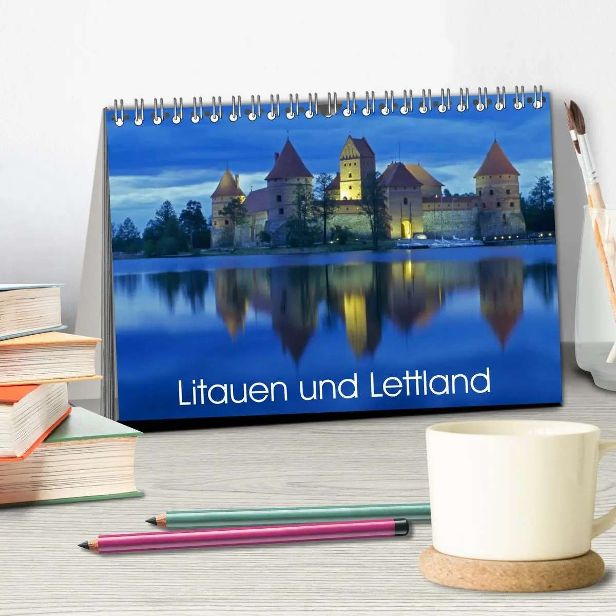 Bild: 9783516087222 | Litauen und Lettland (Tischkalender 2026 DIN A5 quer), CALVENDO...