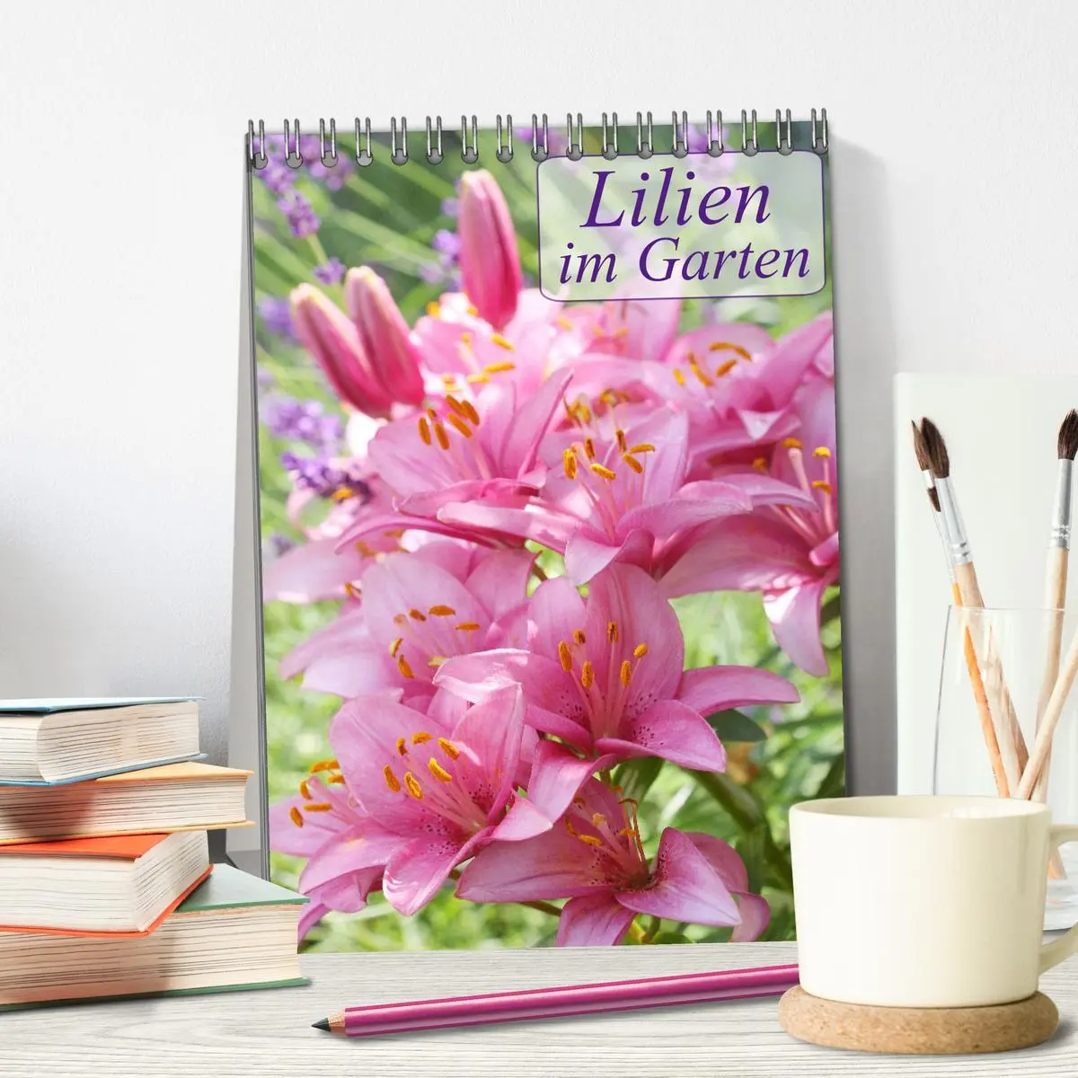 Bild: 9783516397222 | Lilien im Garten (Tischkalender 2026 DIN A5 hoch), CALVENDO...