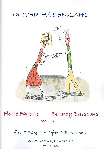 Cover: 9790501357222 | Flotte Fagotte Band 2 für 2 Fagotte Spielpartitur | Oliver Hasenzahl