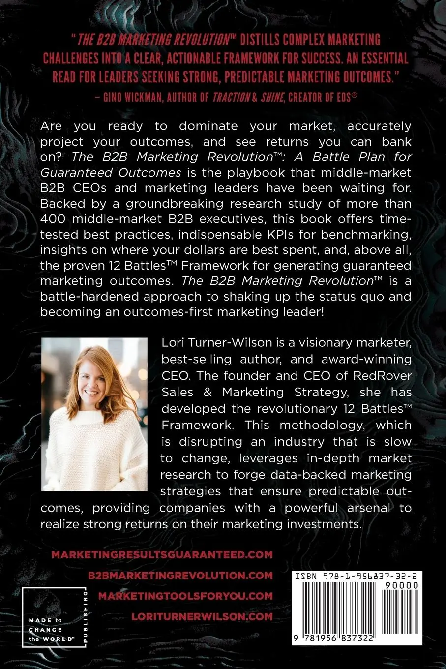 Rückseite: 9781956837322 | The B2B Marketing Revolution(TM) | Lori Turner-Wilson | Taschenbuch