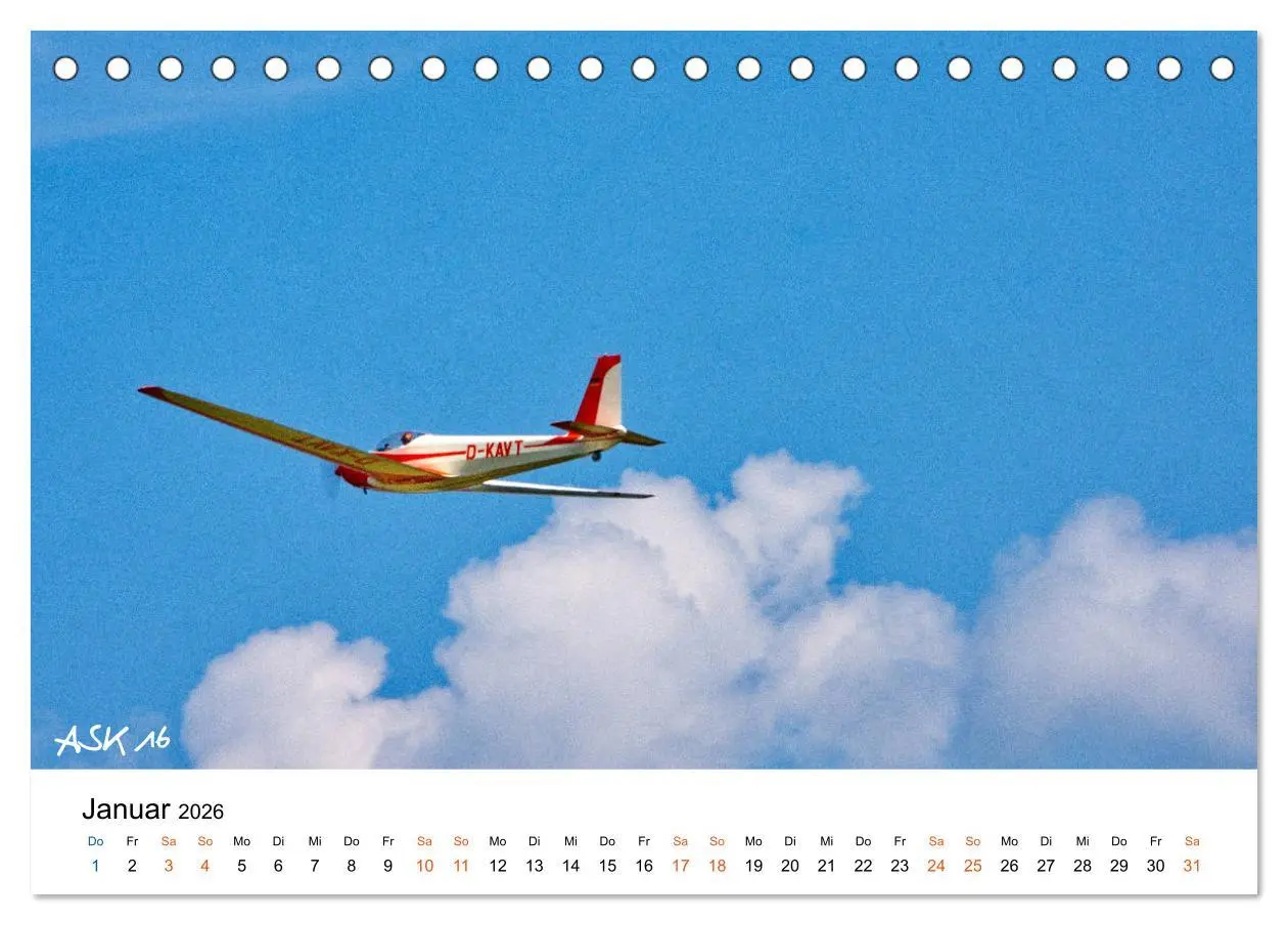 Bild: 9783457747322 | Die Faszination. Flugzeuge am Himmel (Tischkalender 2026 DIN A5...
