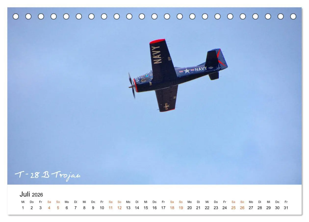 Bild: 9783457747322 | Die Faszination. Flugzeuge am Himmel (Tischkalender 2026 DIN A5...