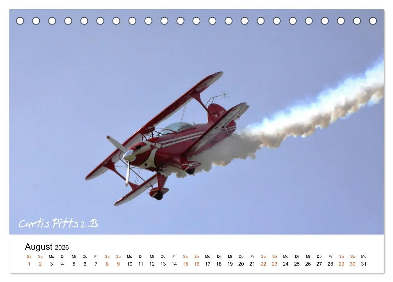 Bild: 9783457747322 | Die Faszination. Flugzeuge am Himmel (Tischkalender 2026 DIN A5...