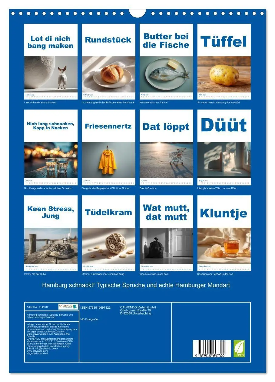 Bild: 9783516697322 | Hamburg schnackt! Typische Sprüche und echte Hamburger Mundart...
