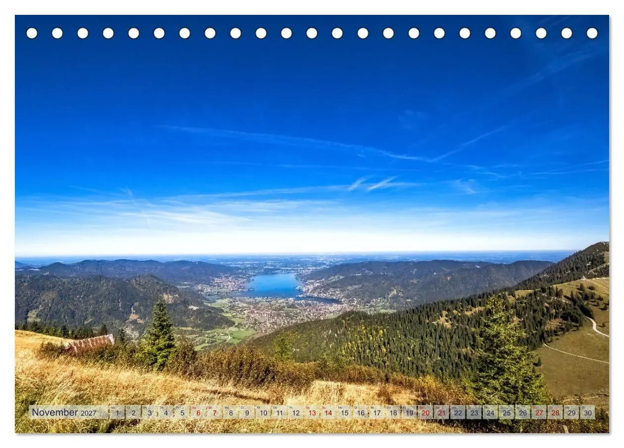 Bild: 9783569237322 | Malerischer Tegernsee (Tischkalender 2027 DIN A5 quer), CALVENDO...