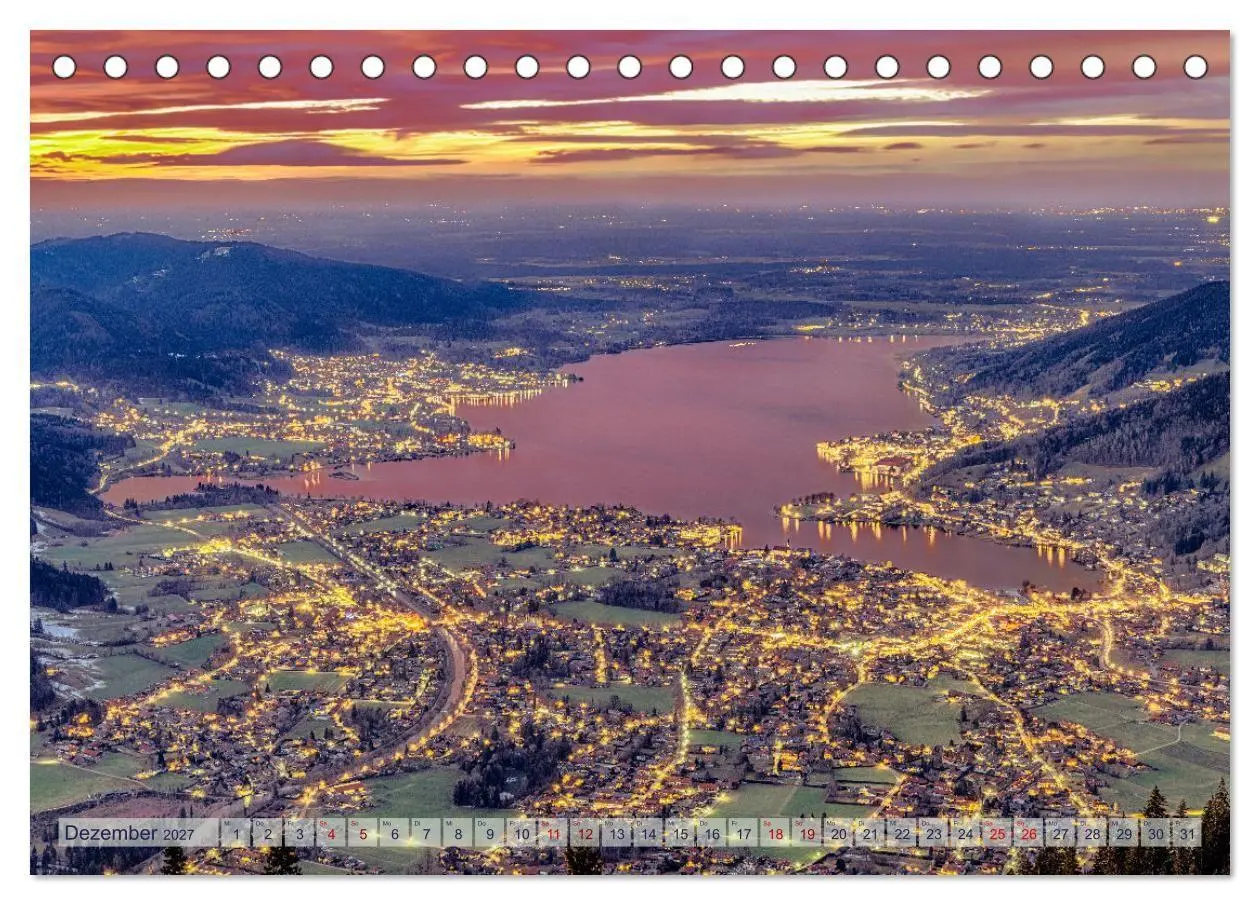 Bild: 9783569237322 | Malerischer Tegernsee (Tischkalender 2027 DIN A5 quer), CALVENDO...
