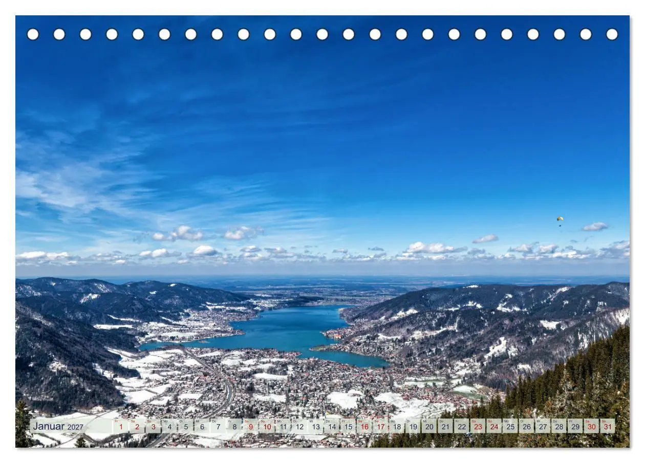 Bild: 9783569237322 | Malerischer Tegernsee (Tischkalender 2027 DIN A5 quer), CALVENDO...