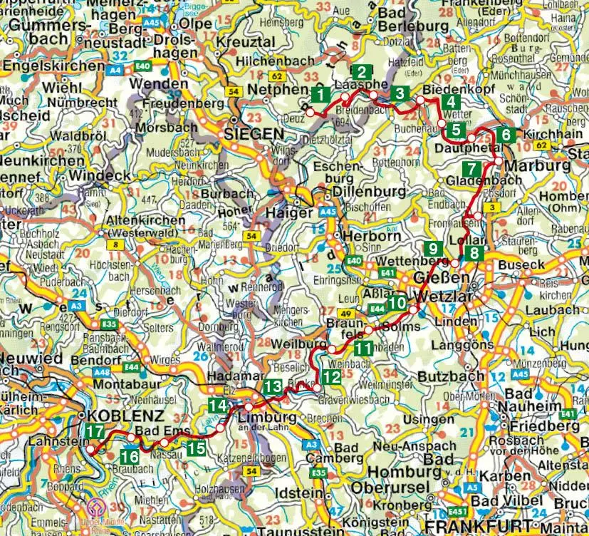 Bild: 9783763347322 | Lahnwanderweg | Thorsten Lensing | Taschenbuch | Rother Wanderführer