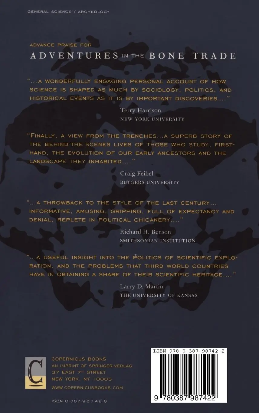 Rückseite: 9780387987422 | Adventures in the Bone Trade | Jon Kalb | Buch | xv | Englisch | 2000
