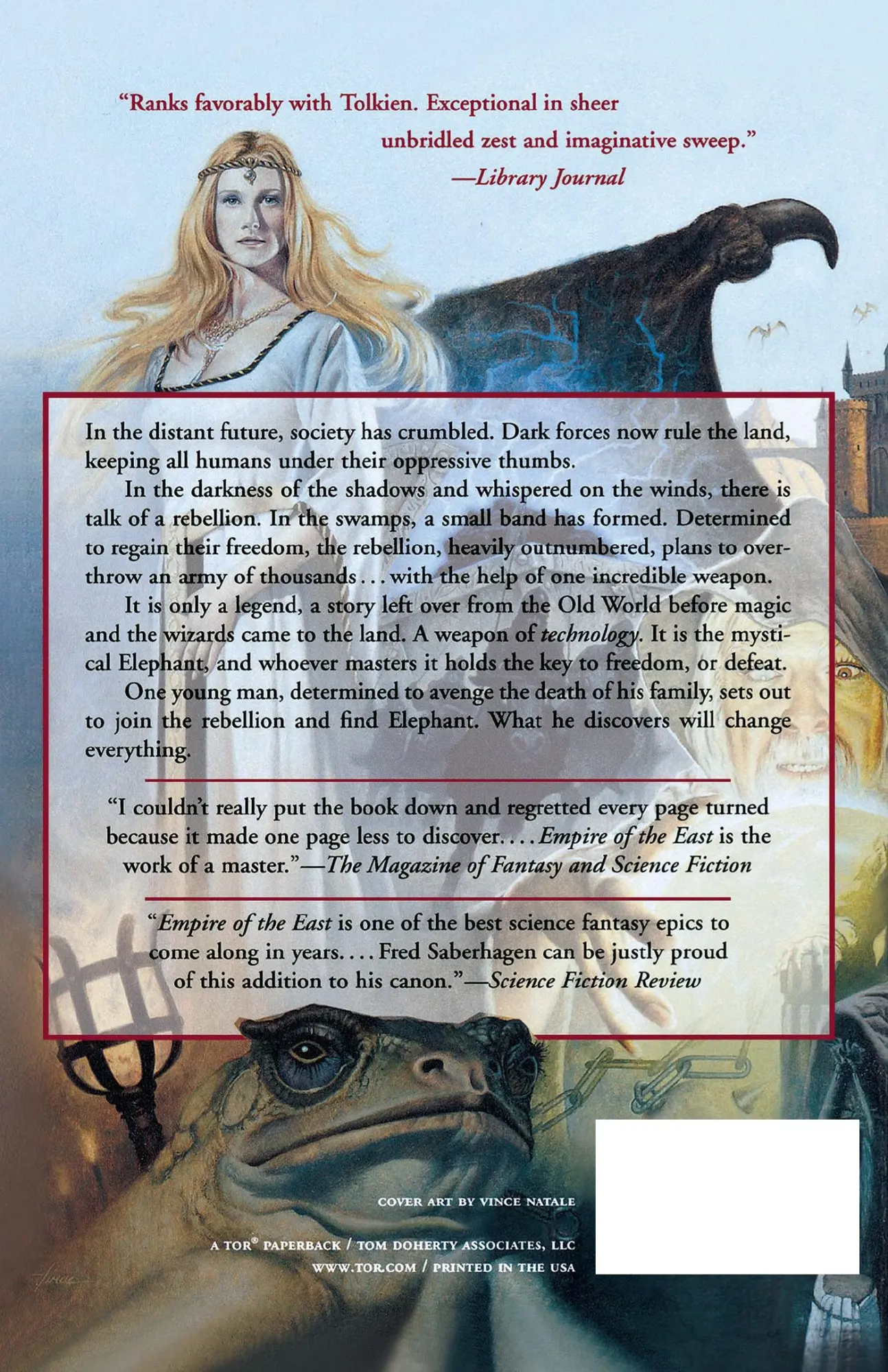 Rückseite: 9780765307422 | Empire of the East | Fred Saberhagen | Taschenbuch | Englisch | 2000